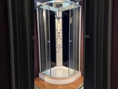 31'X31'X75' Banyo Duş Küveti Tempered Glass