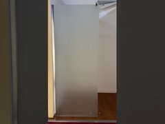 Ofis binası için açık özel yapımı 8 mm cam duş kabin