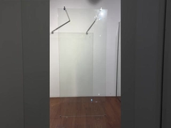 8mm 600x2000mm Pivot Banyo Ekranı Tempered Safety Glass